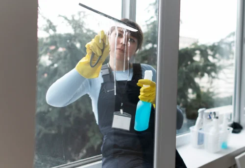 Nettoyage de vitres intérieures et extérieures à Sigournais